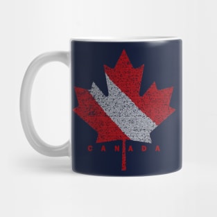 Canadian Flag Maple Leaf Canada Scuba Dive Flag Mug